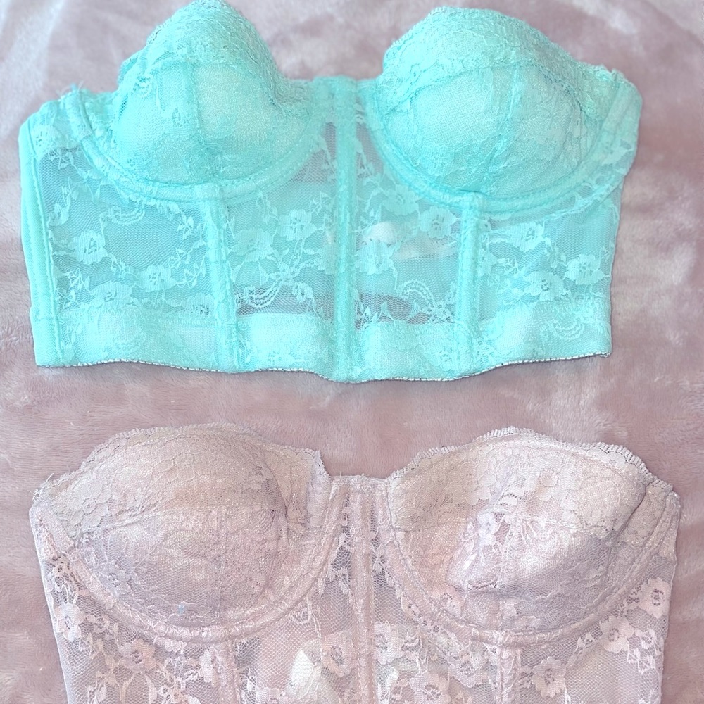 Corset style bra top